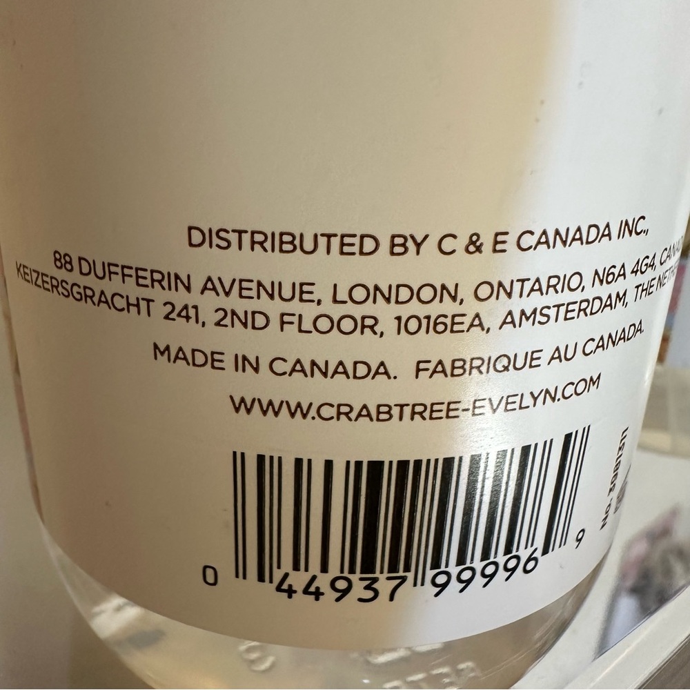 RARE Crabtree & Evelyn Almond & Honey Hand Wash (3) 16.9 oz NEW DISCONTINUED - Picture 4 of 6